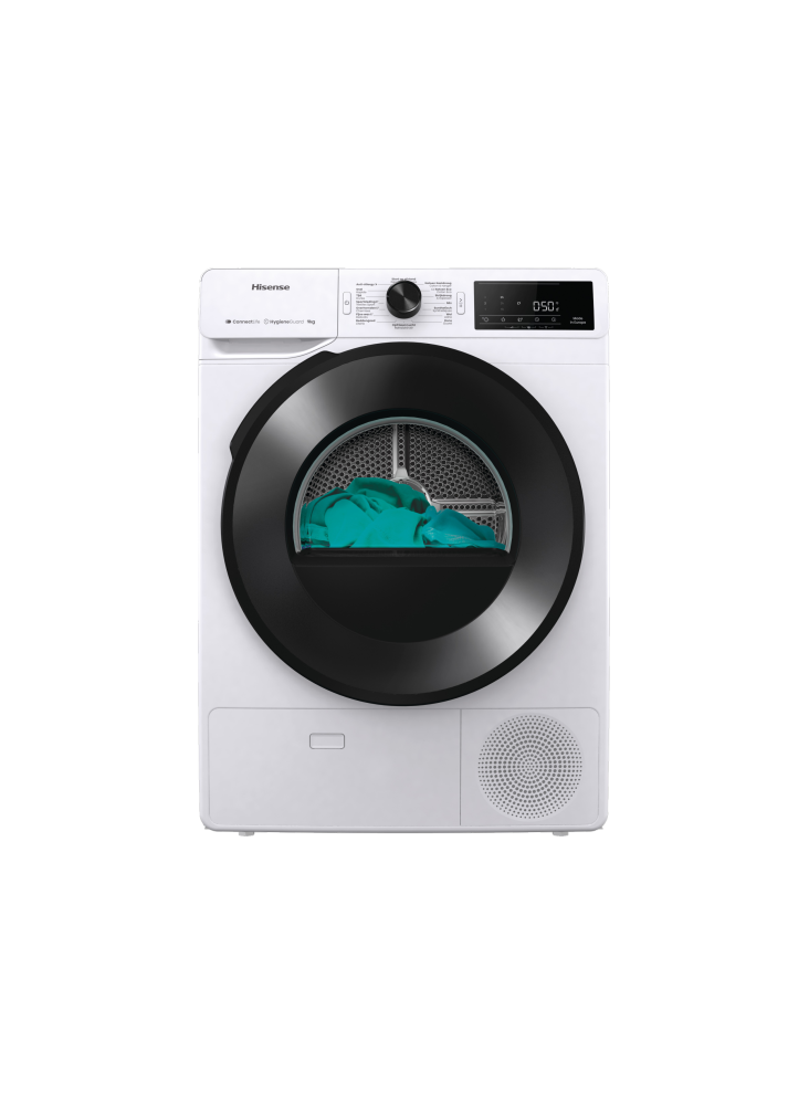 Sèche linge pompe à chaleur HISENSE DH3V903UW/BLX 9 kilos