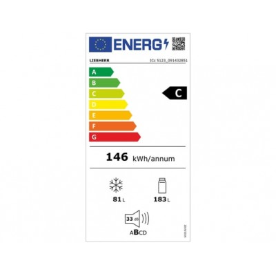 Combiné frigo congélateur LIEBHERR encastrable ICc 5123 Plus