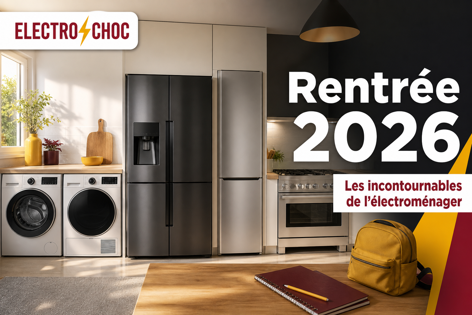 Meilleurs Bons Plans Électroménager Rentrée 2026 | Electro‑Choc Belgique Image