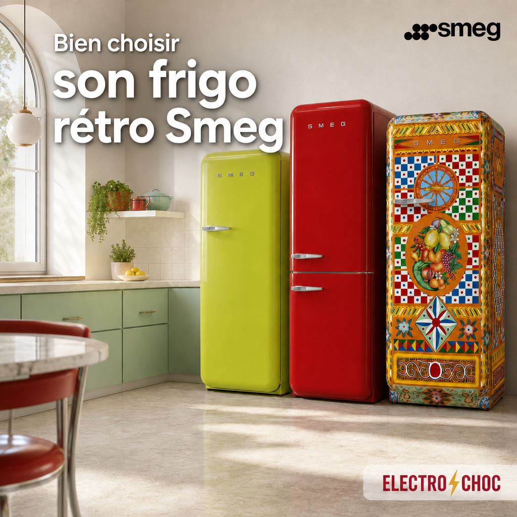 Frigos rétro SMEG : comment choisir entre FAB28, FAB30 et FAB32 (et éviter les erreurs d’implantation) Image