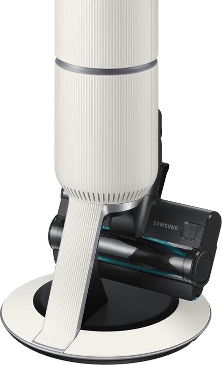 Aspirateur balai SAMSUNG Bespoke AI Jet Lite Pro Extra 280 AW (VS80F28DGS/WA) — 280 W, AI Cleaning 2.0, HEPA, Clean Station, 2 batteries (jusqu’à 120 min), Santorini Beige | Electro‑Choc