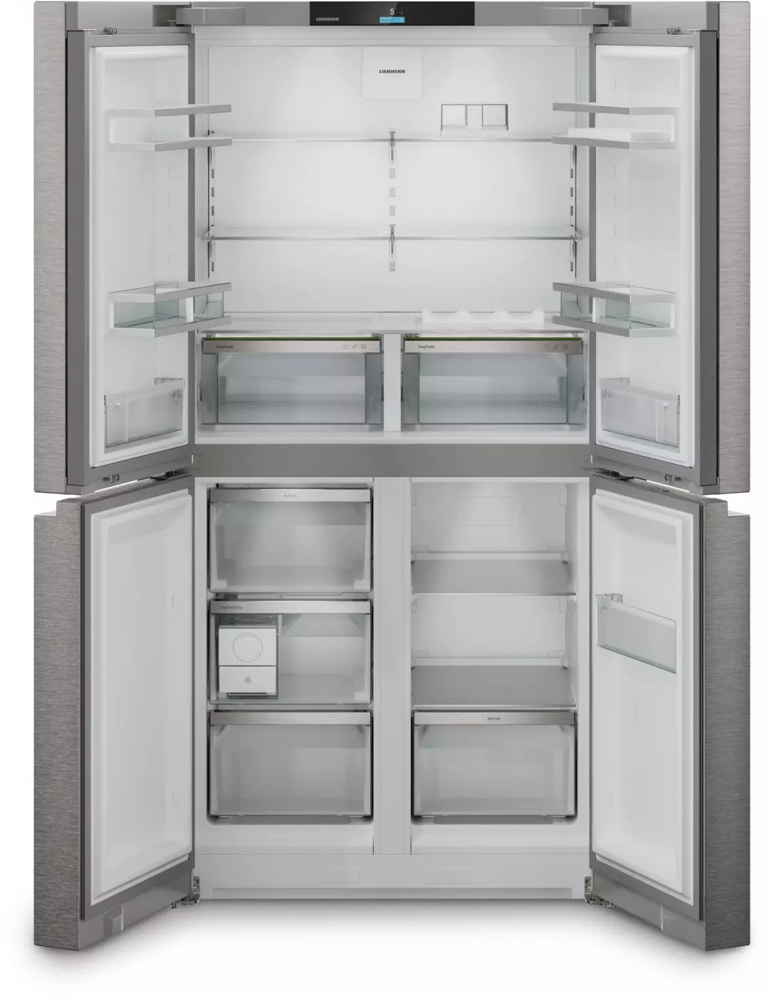 Réfrigérateur américain multi-portes Liebherr Msdd 9012 Pure NoFrost — 576 L, French Door 4 portes, EasyTwist-Ice et VarioTempZone