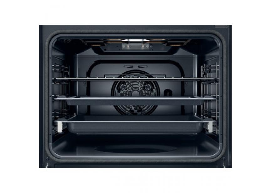 Inbouw oven WHIRLPOOL OMK58RU1X — 71 L, Pyrolyse + Hydrolyse, Hetelucht, Klasse A+, Inox | Electro‑Choc