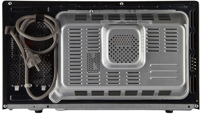 Micro-ondes combiné SAMSUNG MC28H5015AK/EF — 28 L, 900 W, Grill 1500 W, Chaleur tournante 2100 W, cavité céramique émail, plateau 32 cm (arrêt possible), menus automatiques, Slim Fry | Electro‑Choc
