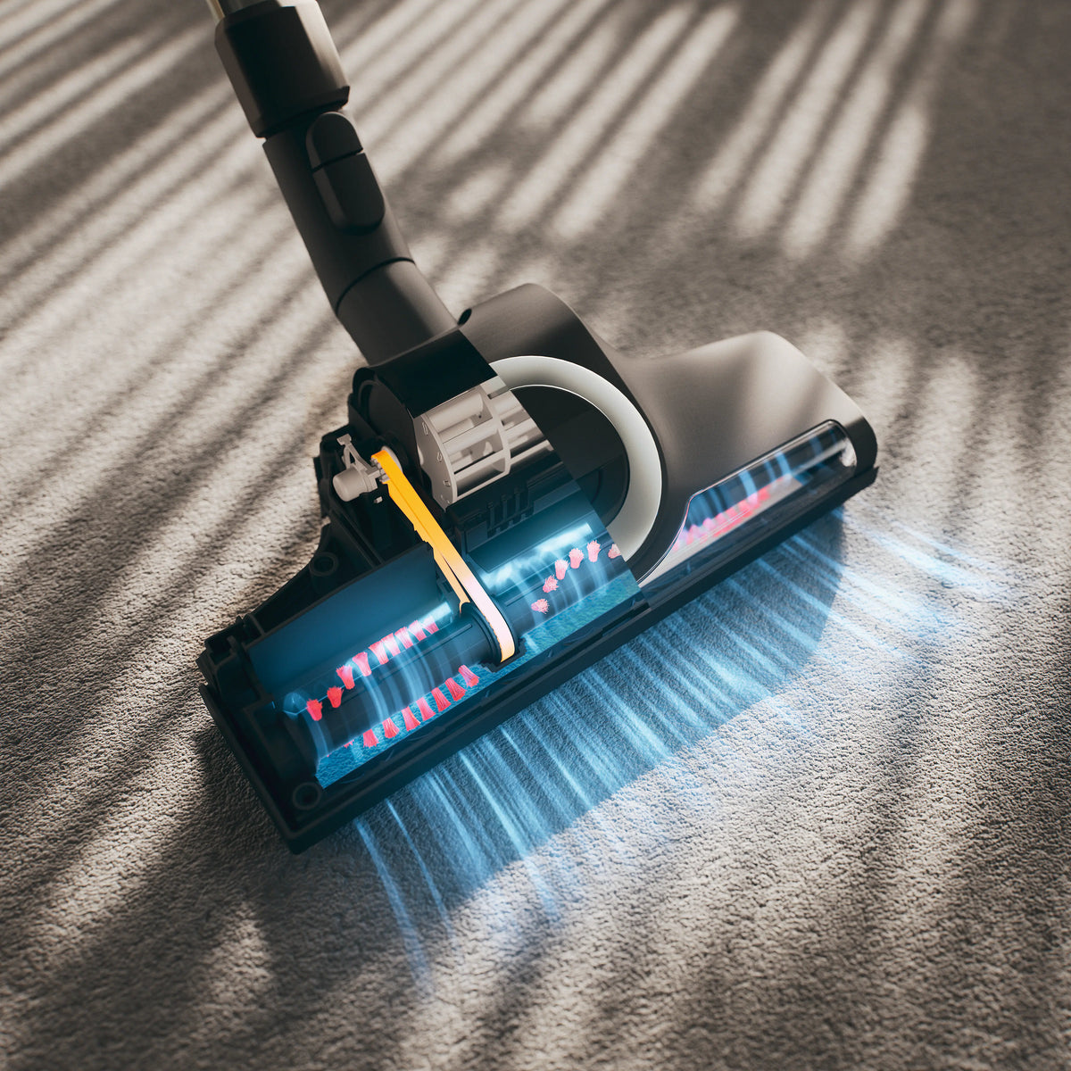 Aspirateur traîneau sans sac Miele Blizzard CX1 Cat & Dog (rouge orangé) — Technologie Vortex 890 W, filtre HEPA Lifetime, turbobrosse, rayon d’action 11 m, bac 2 L | Electro‑Choc