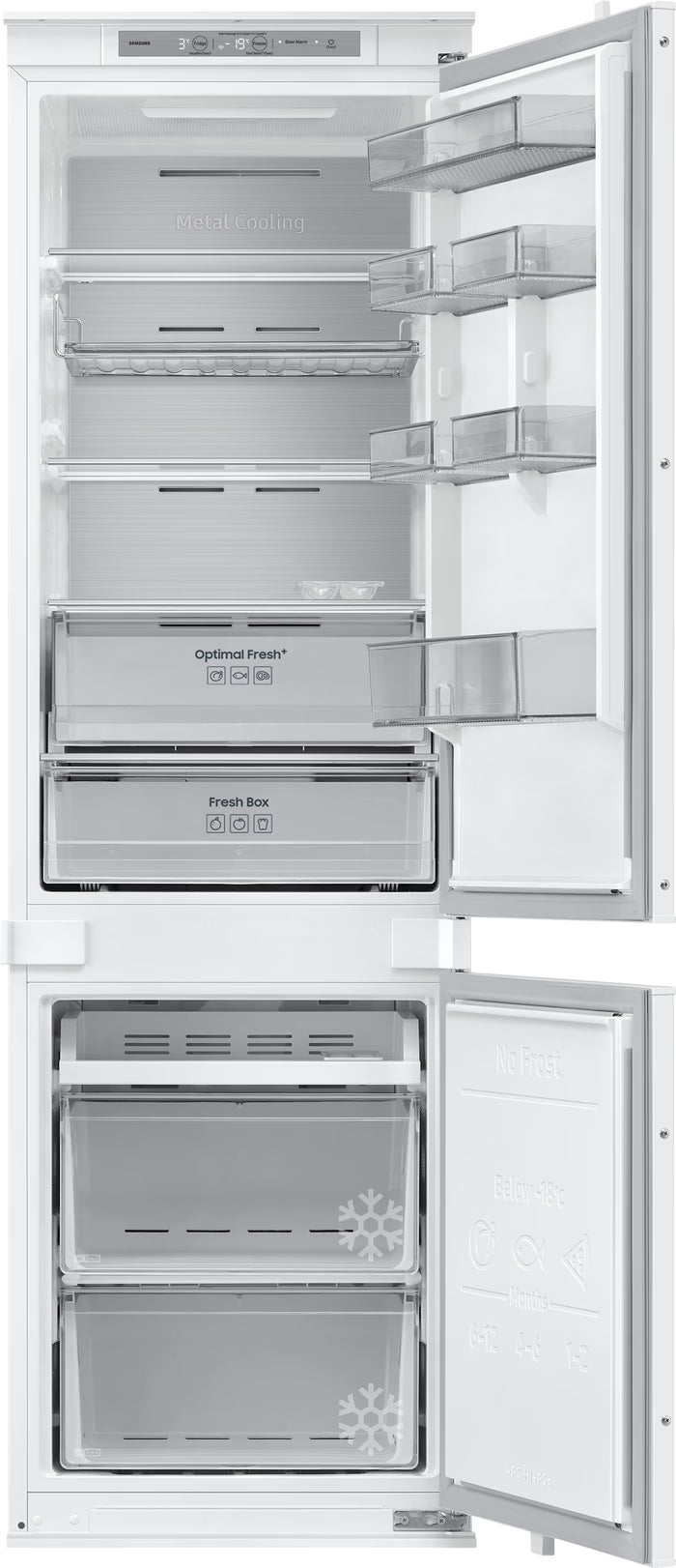 Réfrigérateur combiné intégrable Samsung BRB80F26ADS0EF 264 L – Classe D – Twin Cooling™ – SmartThings – No Frost