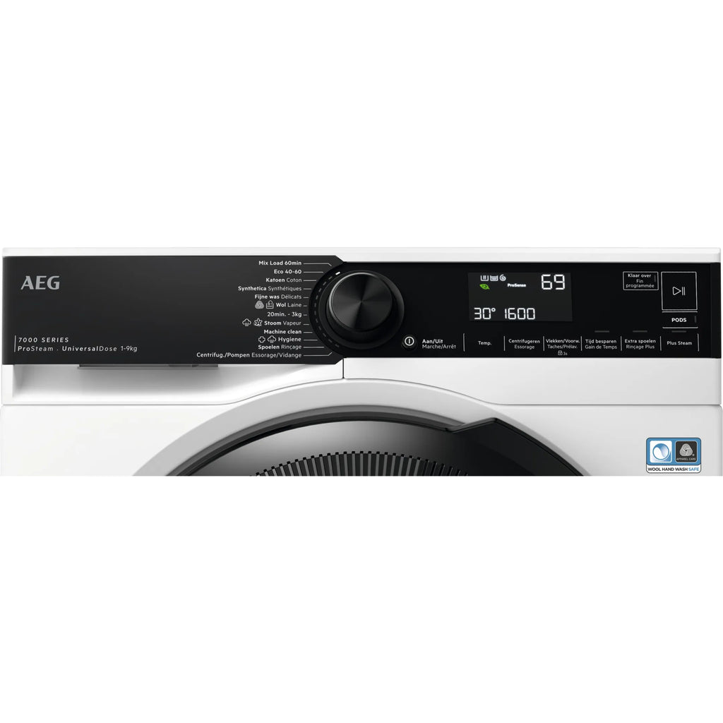 AEG LR76U964 Wasmachine - 9kg - 1600 tpm - Stoom
