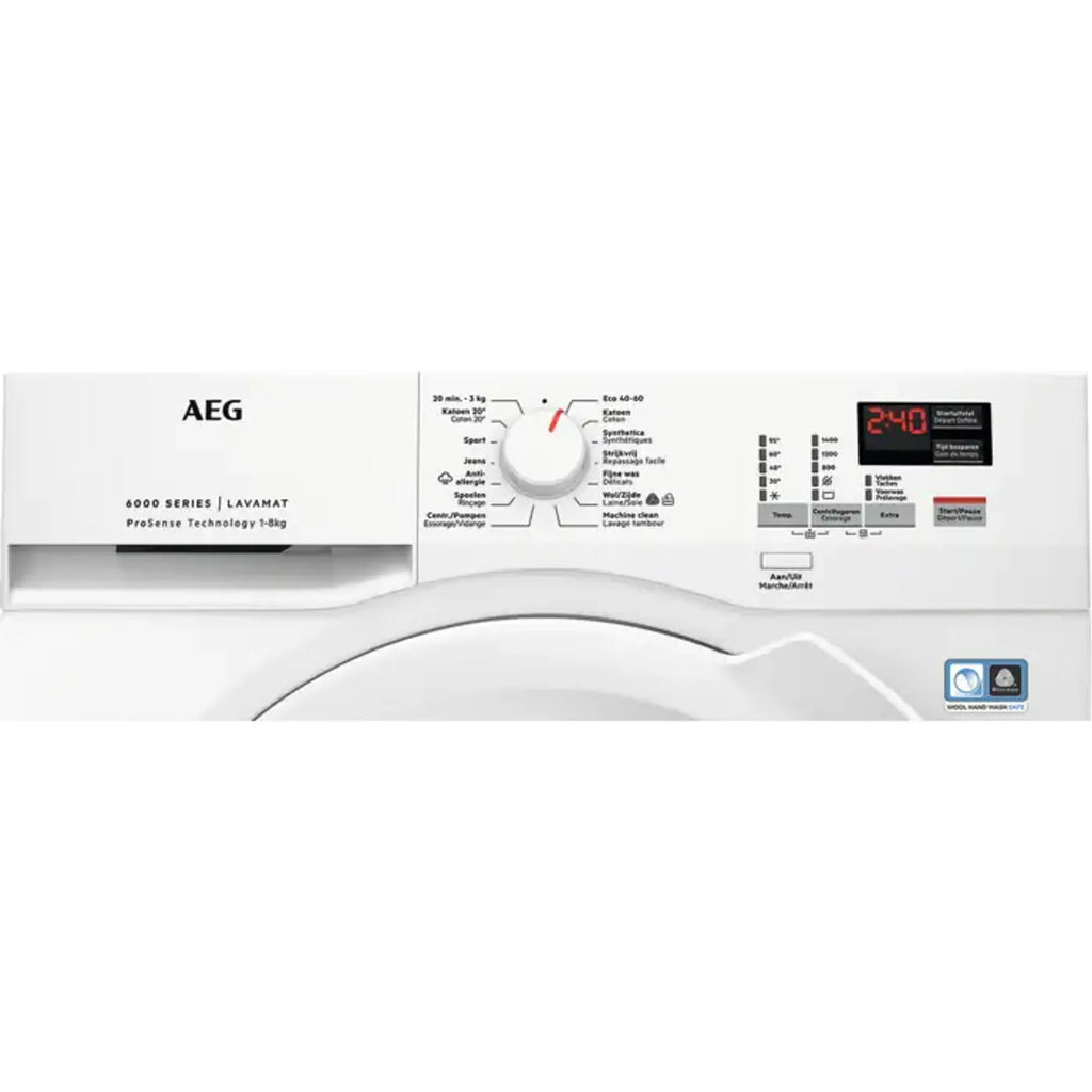 AEG LF61R840 wasmachine - 8 kg - 1400 tpm