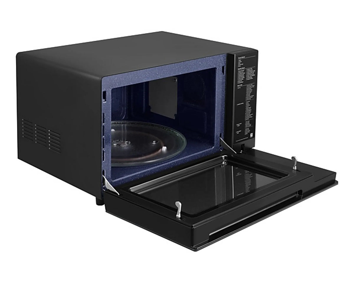 Micro-ondes combiné SAMSUNG MC32DB7746KCE1 — 32 L, convection + gril + vapeur + Air Fry, Smart Control Wi‑Fi (SmartThings), CERAMIC INSIDE™, plateau 34,5 cm, Charcoal Glass | Electro‑Choc