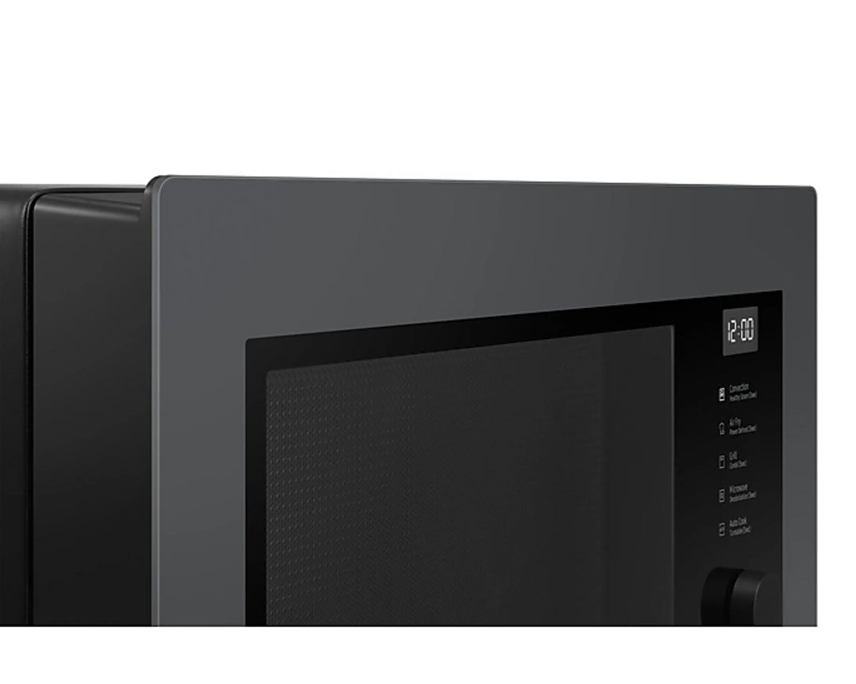Micro-ondes combiné SAMSUNG MC32DB7746KCE1 — 32 L, convection + gril + vapeur + Air Fry, Smart Control Wi‑Fi (SmartThings), CERAMIC INSIDE™, plateau 34,5 cm, Charcoal Glass | Electro‑Choc