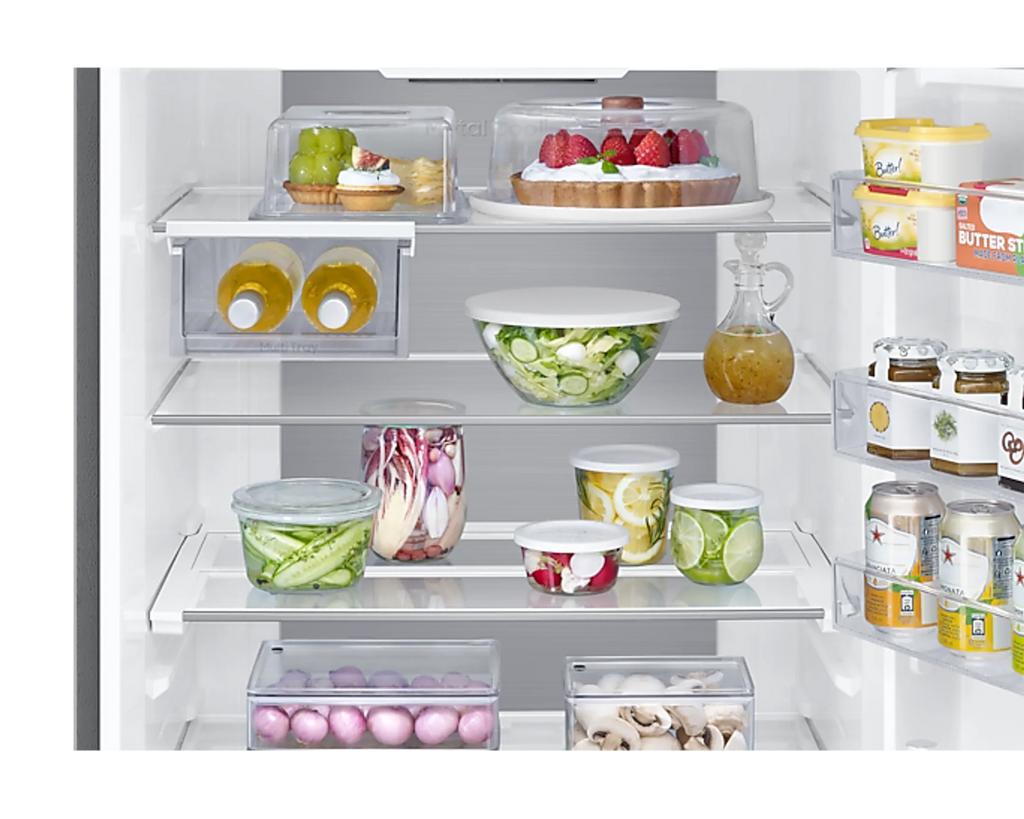 Réfrigérateur‑congélateur SAMSUNG RB53DG706AB1EF — 538 L, AI Energy Mode (SmartThings), Twin Cooling Plus™, Metal Cooling™, No Frost, 34 dB, Classe A | Electro‑Choc