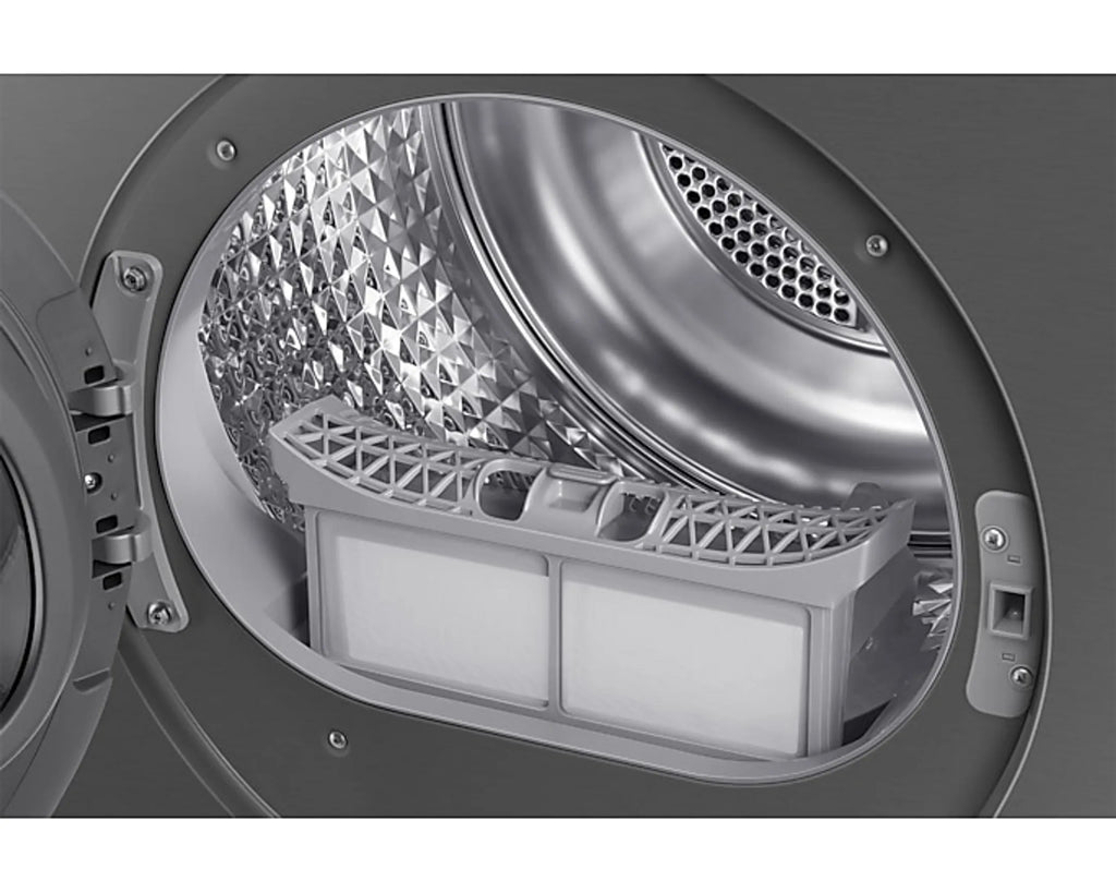 Sèche-linge SAMSUNG Bespoke AI Home Série 9000 (DV90F09F4SU3) — Pompe à chaleur, 9 kg, Classe A, AI Dry+, QuickDrive™, 60 dB, SmartThings