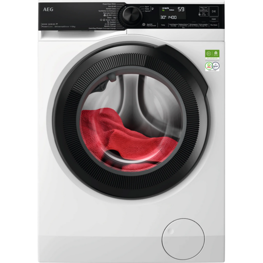 AEG LR86POWER wasmachine - 10kg - 1400 tpm - Stoom - Geconnecteerd