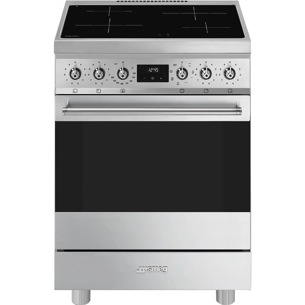 Centre de cuisson SMEG C6IMXM2 60 cm – Induction – Four multifonction 70 L – Classe A – Inox