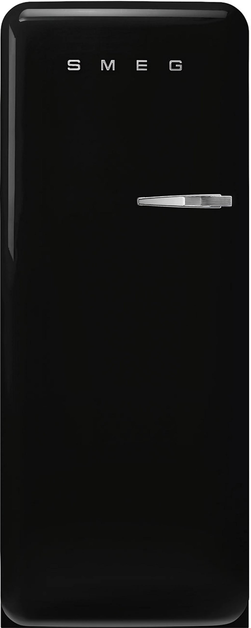 Réfrigérateur vintage SMEG FAB28LBL6 noir — Style Années 50, 270 L, classe C | Electro‑Choc
