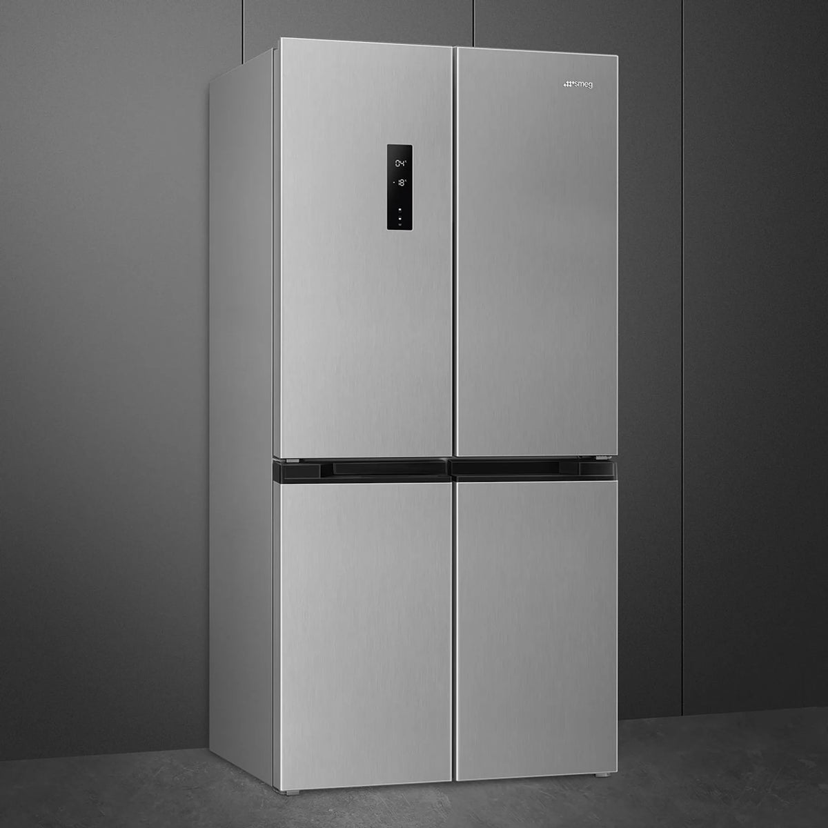 Réfrigérateur américain 4 portes SMEG FQI48XD — 488 L, No Frost, Inverter, 39 dB, classe D | Electro‑Choc