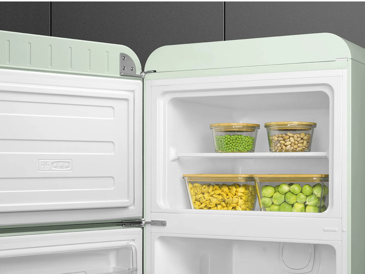 Réfrigérateur vintage 2 portes SMEG FAB30LPG6 Vert d’Eau — 294 L, classe C, Inverter | Electro‑Choc