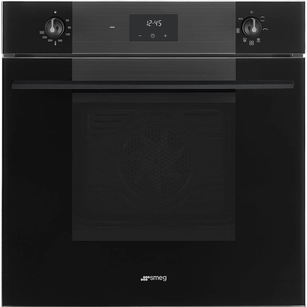 Four encastrable SMEG SF6100VB3 — 70 L, chaleur brassée, classe A, noir | Electro‑Choc