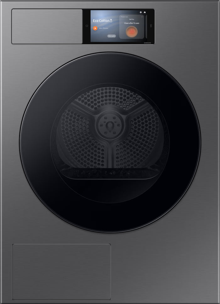 Sèche-linge SAMSUNG Bespoke AI Home Série 9000 (DV90F09F4SU3) — Pompe à chaleur, 9 kg, Classe A, AI Dry+, QuickDrive™, 60 dB, SmartThings