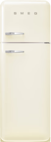 Réfrigérateur 2 portes SMEG FAB30RCR6 Années 50 (Crème) — 294 L, Classe C, 34 dB, Inverter | Electro‑Choc