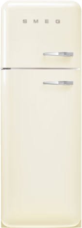 Réfrigérateur vintage 2 portes SMEG FAB30LCR6 crème — 294 L, classe C, Inverter | Electro‑Choc