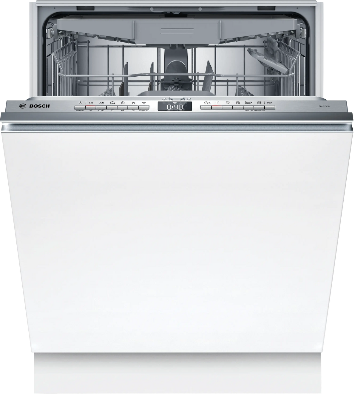 Lave-vaisselle tout intégrable Bosch SMV4HVX14E Série 4 — 14 couverts, Home Connect, 46 dB, classe C