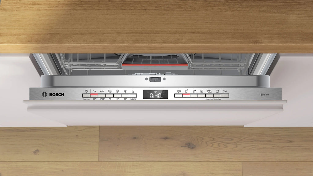Lave-vaisselle tout intégrable Bosch SMV4HVX14E Série 4 — 14 couverts, Home Connect, 46 dB, classe C