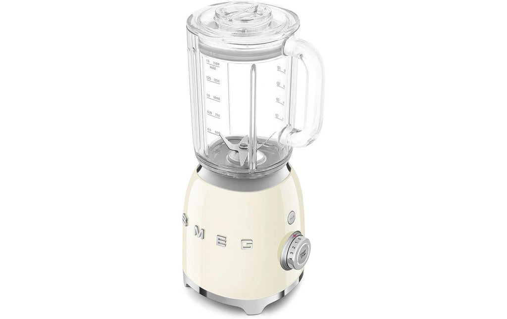 Blender SMEG BLF03 — Style Années 50 — 800 W — Bol 1,5 L Tritan™ Renew — 4 vitesses + programmes