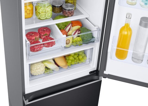 Réfrigérateur combiné SAMSUNG 387 L Twin Cooling Plus™ (RB38T607BB1/EF) — No Frost, SpaceMax™, Classe B