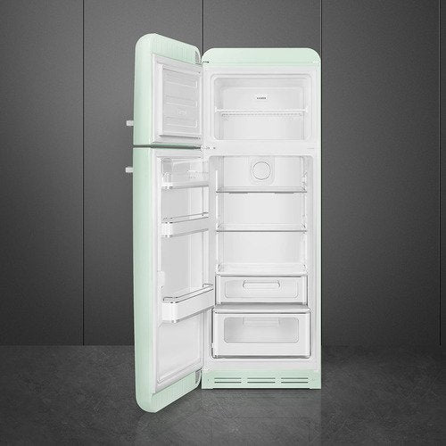 Réfrigérateur vintage 2 portes SMEG FAB30LPG6 Vert d’Eau — 294 L, classe C, Inverter | Electro‑Choc