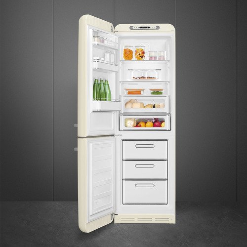 Réfrigérateur combiné SMEG FAB32LCR6 Années 50 Crème — 331 L, Total No Frost, 35 dB, classe C
