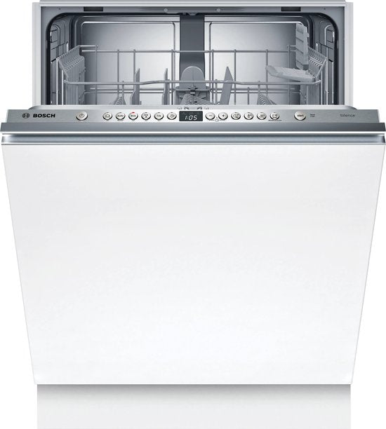 Volledig integreerbare vaatwasser BOSCH SMV26AX01F (Serie 2) — 60 cm, 12 couverts, InfoLight, 48 dB, Energieklasse E