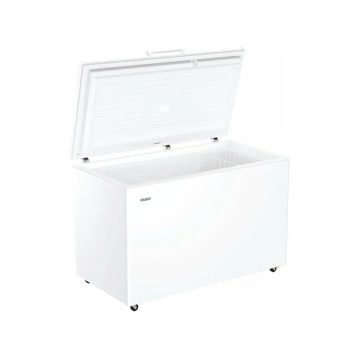 HAIER HCE420D kistvriezer — 418 L, Low Frost, Klasse D, Supervriezen, Grote capaciteit