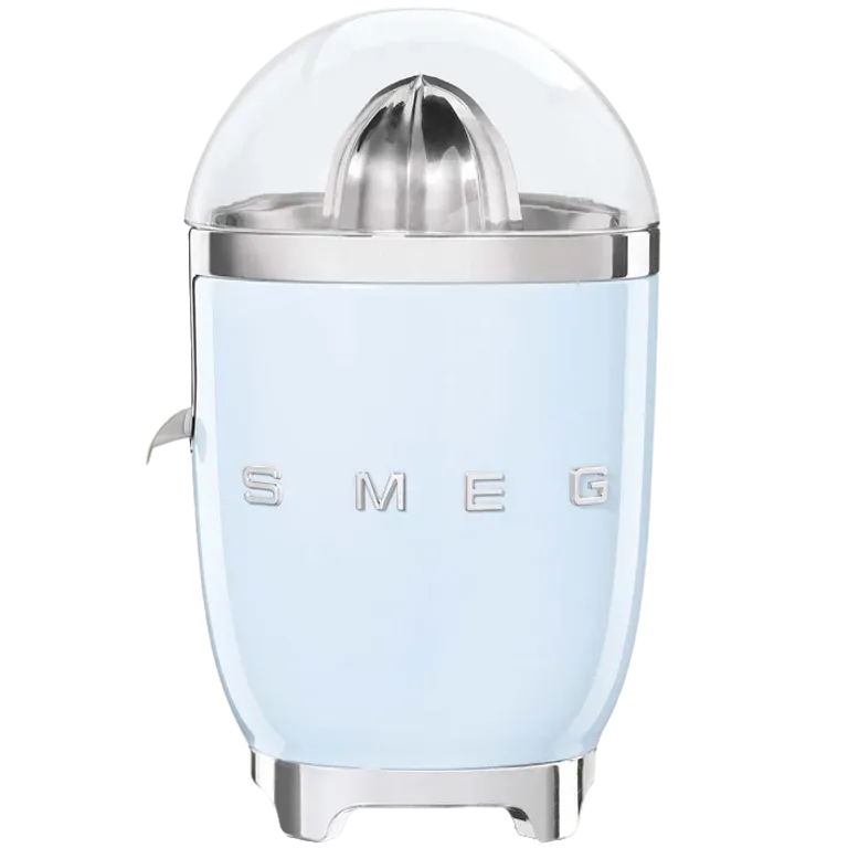 Presse‑agrumes SMEG CJF11 — Style Années 50 — 70 W — Bec anti‑goutte — Filtre inox