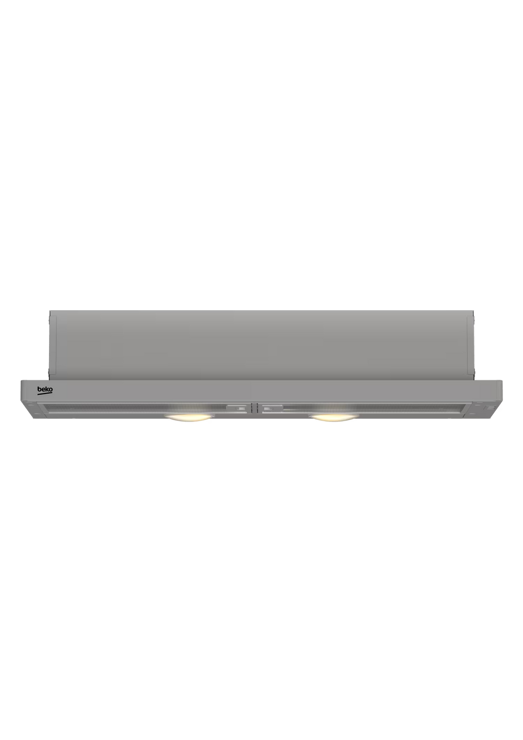 Hotte télescopique BEKO CTB 9407 X — 90 cm, 310 m³/h, Inox, 3 vitesses, éclairage LED