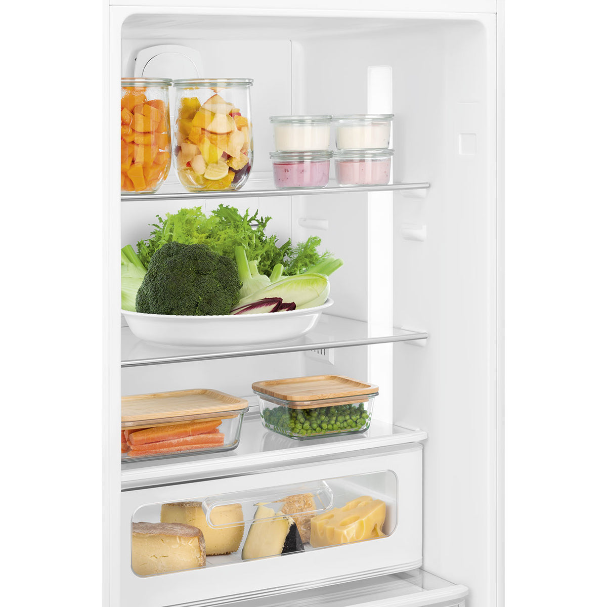 Réfrigérateur combiné SMEG FAB32LCR6 Années 50 Crème — 331 L, Total No Frost, 35 dB, classe C