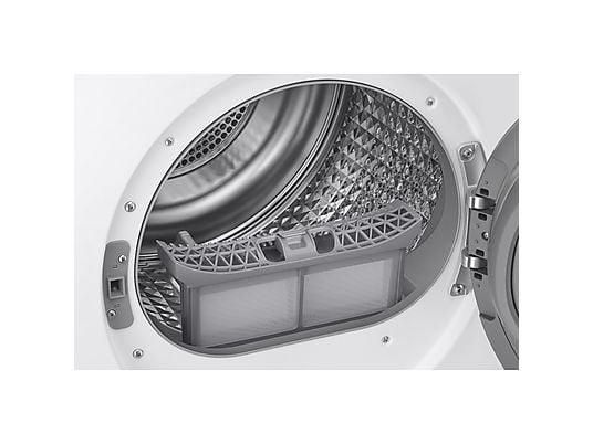 Sèche-linge SAMSUNG Bespoke AI QuickDrive™ Série 7000 (DV90DB7845GWU3) — Pompe à chaleur, 9 kg, Classe A, AI Dry+, QuickDrive™, SmartThings, 79 kWh/100 cycles