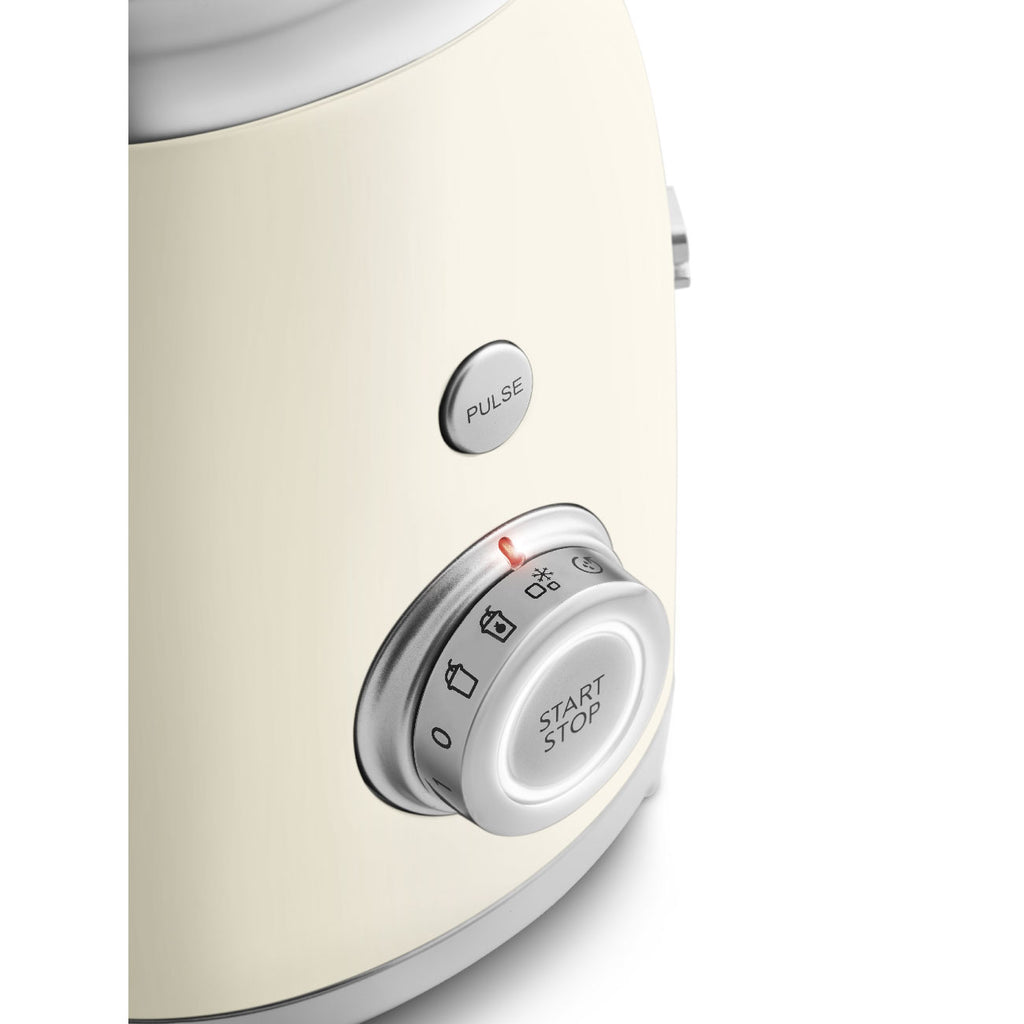 Blender SMEG BLF03 — Style Années 50 — 800 W — Bol 1,5 L Tritan™ Renew — 4 vitesses + programmes
