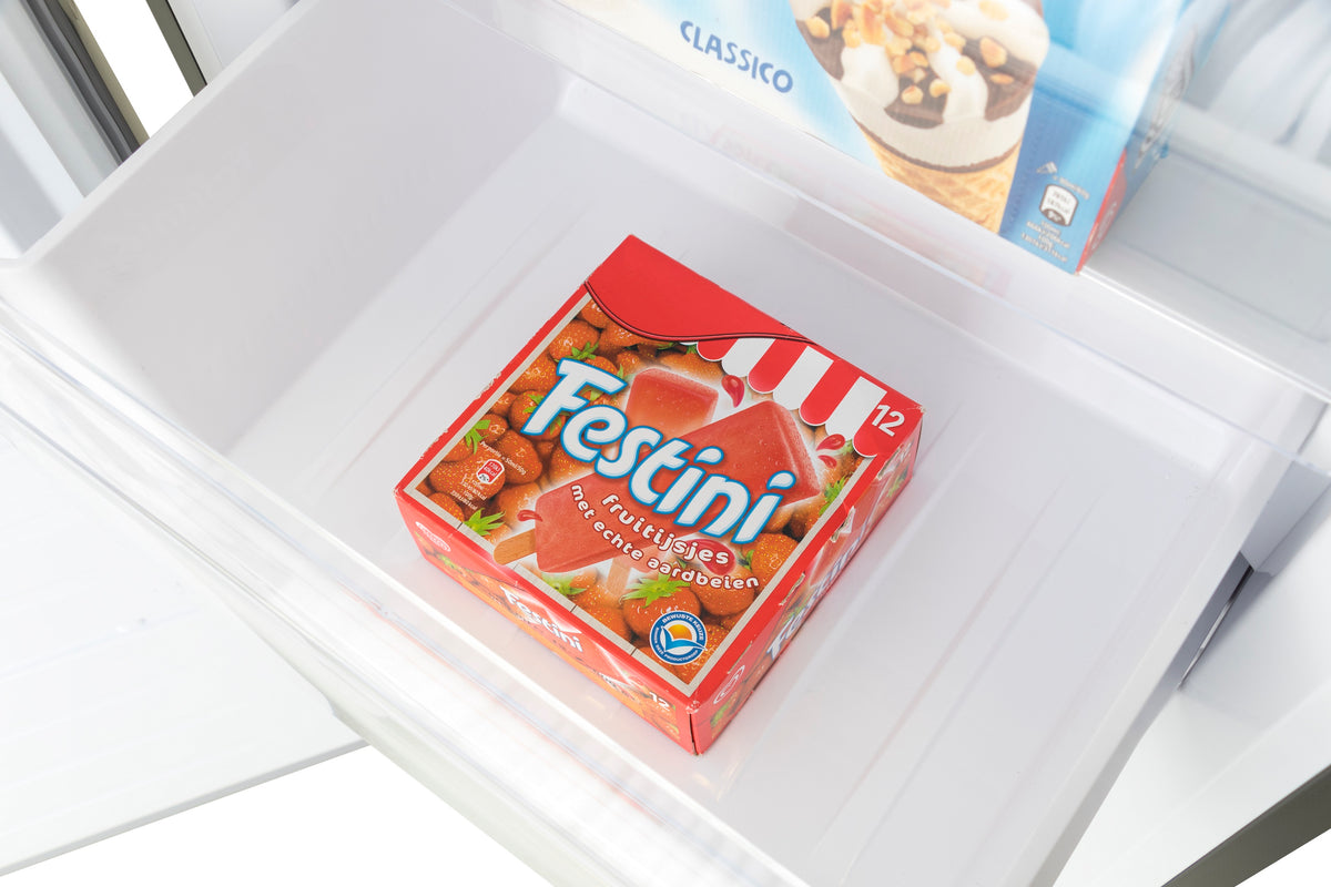 Vriezer FRILEC BREMEN295-NF-H-040DDI No-Frost — 274 L, Klasse D, Donker RVS, 5 jaar garantie