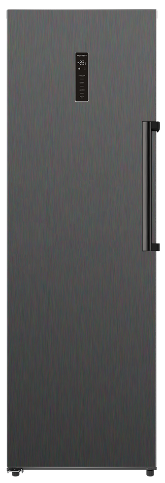 Vriezer FRILEC BREMEN295-NF-H-040DDI No-Frost — 274 L, Klasse D, Donker RVS, 5 jaar garantie