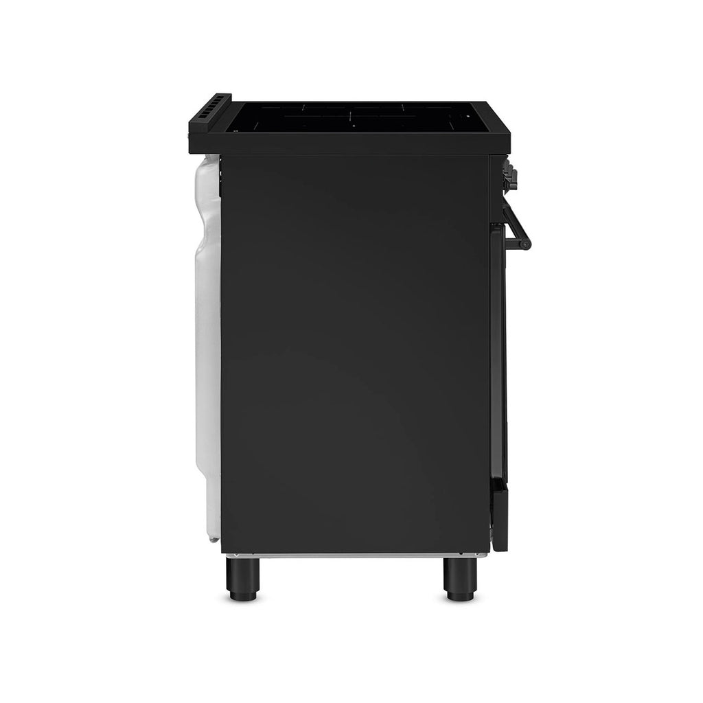 Cuisinière induction Smeg C92IPN2 90 cm noir mat — 2 fours électriques, pyrolyse, 5 foyers induction, classe A