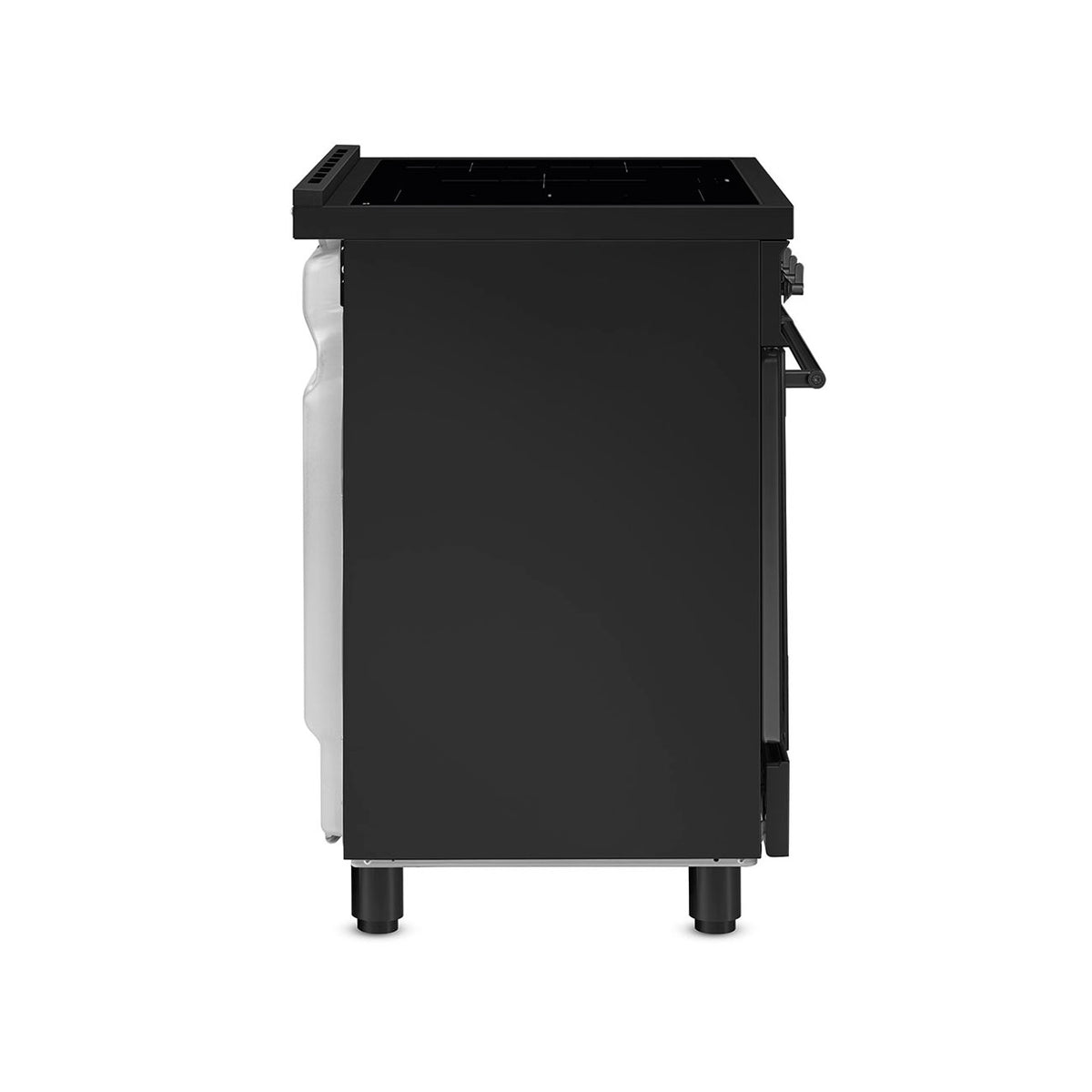 Cuisinière induction Smeg C92IPN2 90 cm noir mat — 2 fours électriques, pyrolyse, 5 foyers induction, classe A