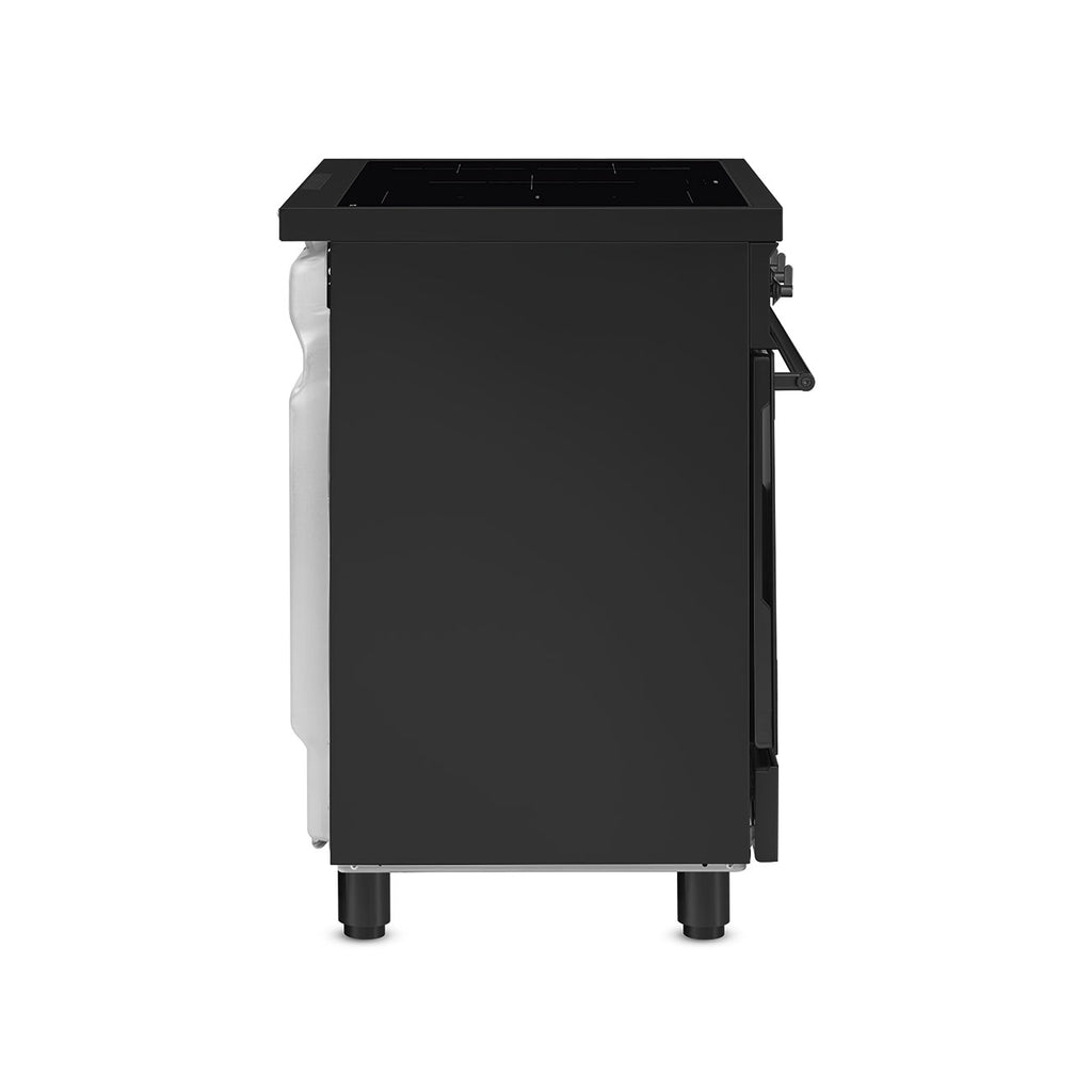 Cuisinière induction Smeg C9IMN2 90 cm noir mat — Grand four 115 L, 5 foyers avec Booster, Multizone, Vapor Clean, classe A