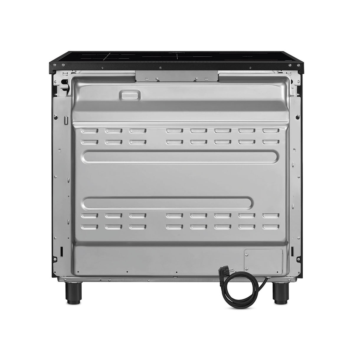 Cuisinière induction Smeg C9IMN2 90 cm noir mat — Grand four 115 L, 5 foyers avec Booster, Multizone, Vapor Clean, classe A