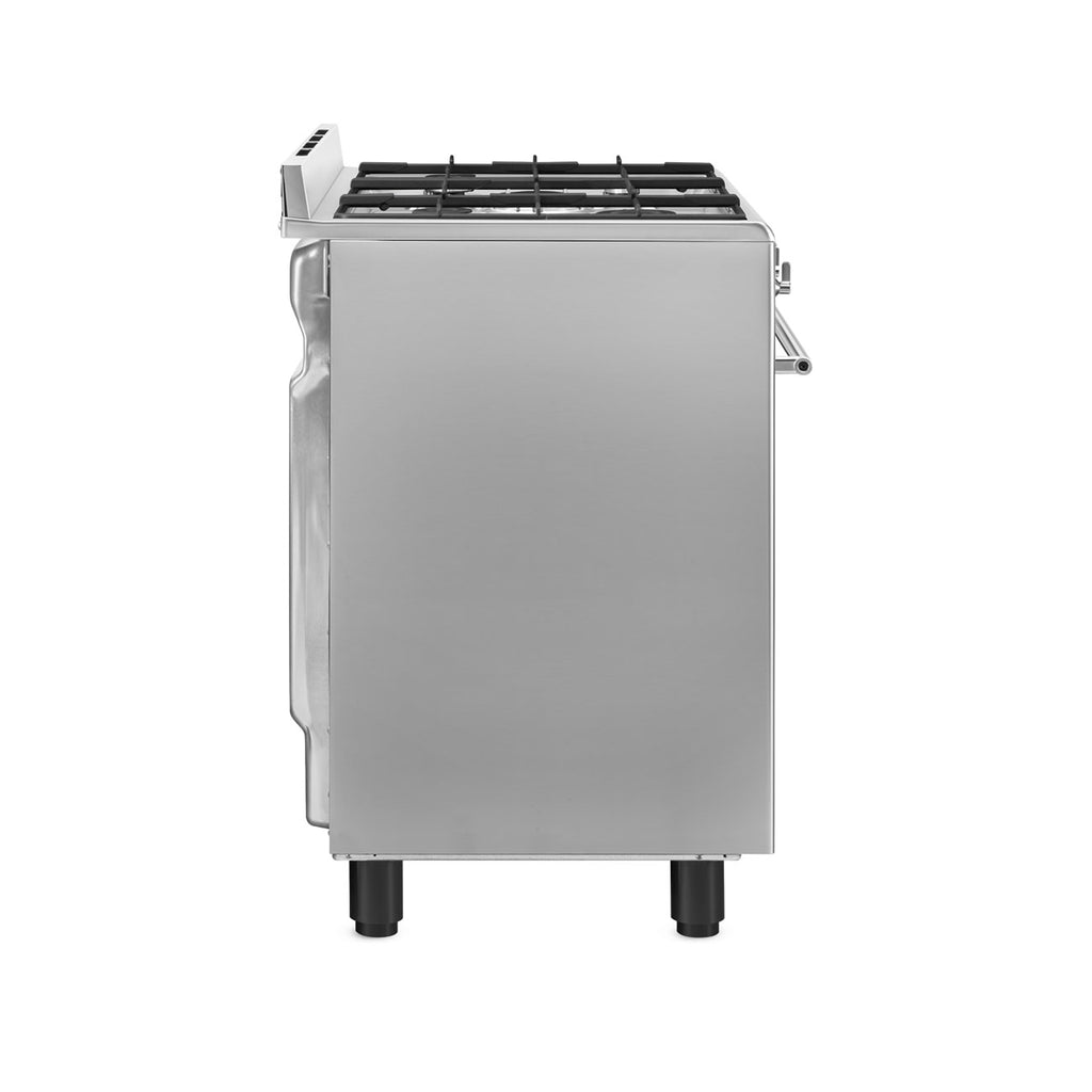 Centre de cuisson SMEG CX90GM 90 cm – 5 feux gaz – Four 115 L – Classe A – Inox