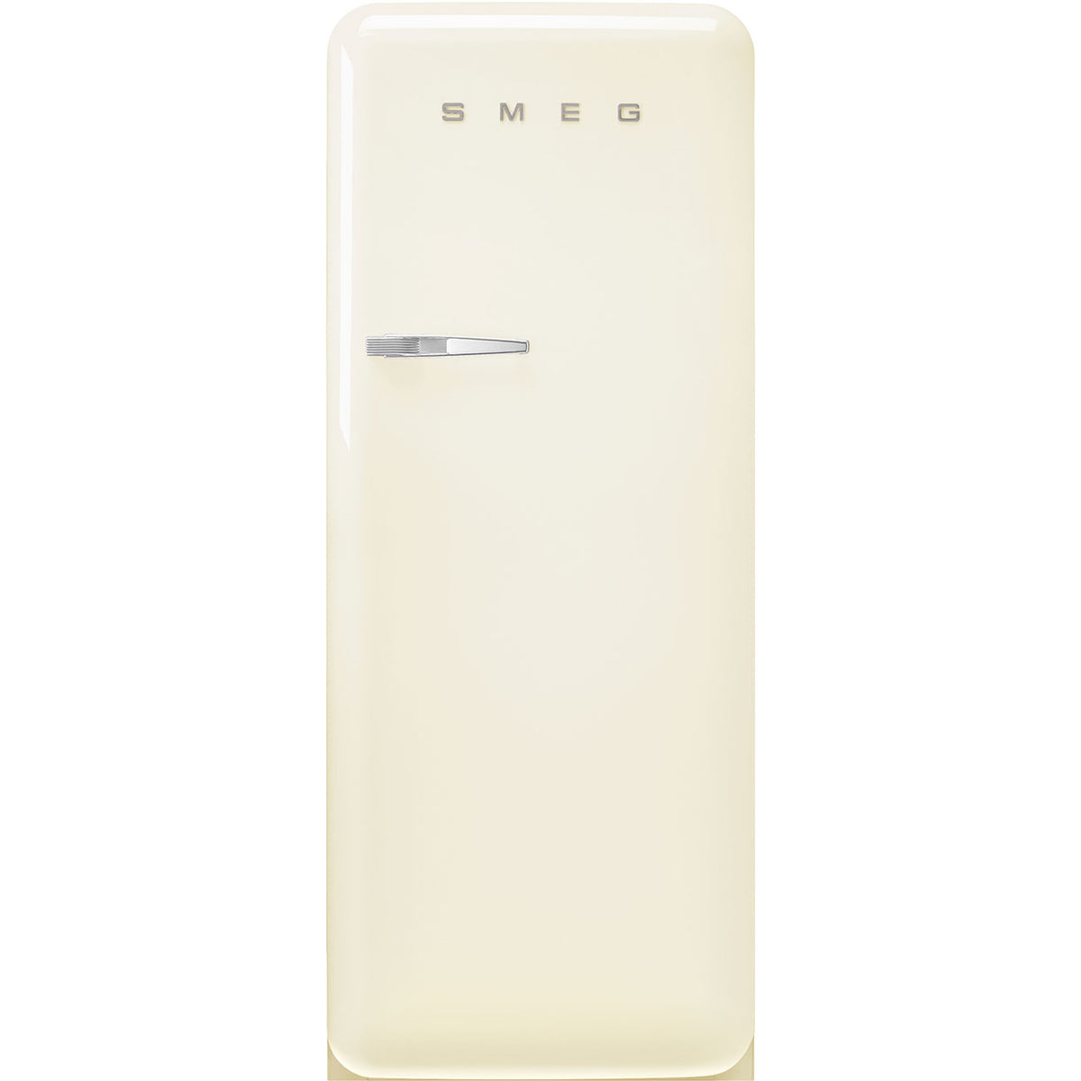 SMEG FAB28RCR6 Jaren '50 Koel-vriescombinatie — Crème, Energieklasse C, 270 L, Geventileerde koeling, Deurscharnieren rechts