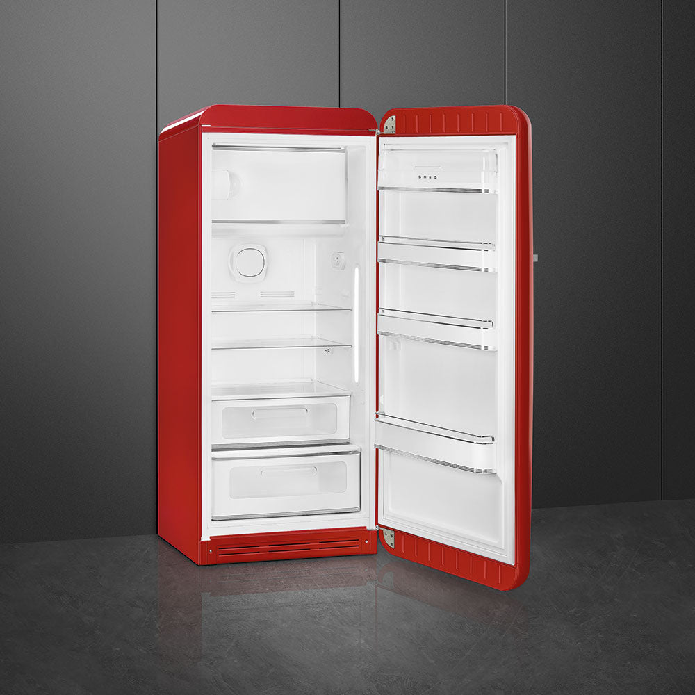 Réfrigérateur SMEG FAB28RRD6 Rouge – Style Années 50 – 270 L – Classe C