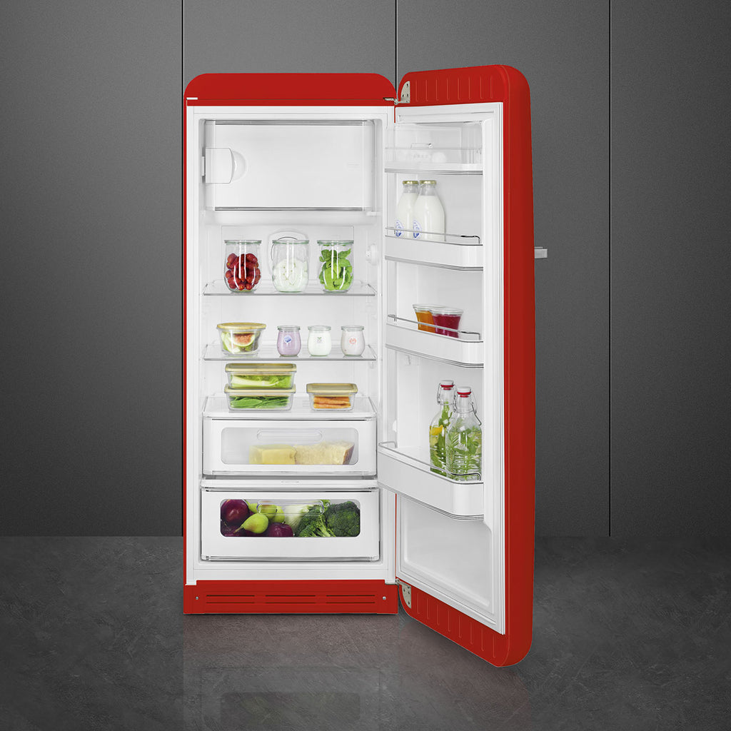 Réfrigérateur SMEG FAB28RRD6 Rouge – Style Années 50 – 270 L – Classe C
