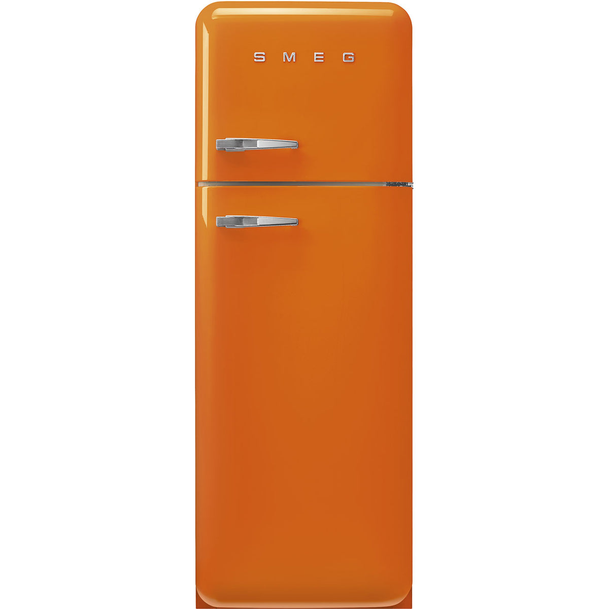 Réfrigérateur 2 portes Smeg FAB30ROR6 orange — 294 L, congélateur 72 L, classe C, design Années 50