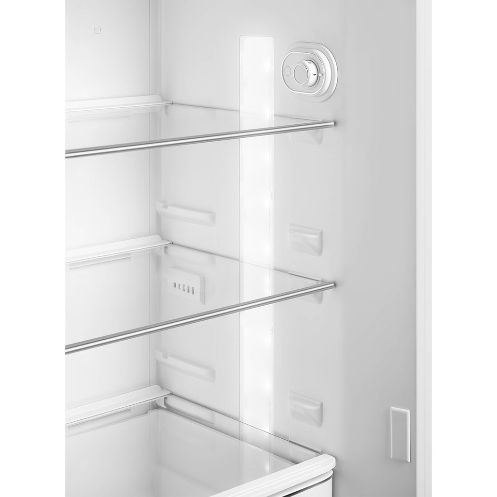 Réfrigérateur 2 portes Smeg FAB30ROR6 orange — 294 L, congélateur 72 L, classe C, design Années 50